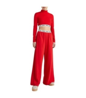 Tommy Jeans Logo WBand Pantalones Mujer
