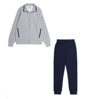 Champion Chándal Mujer Gris-Azul Marino